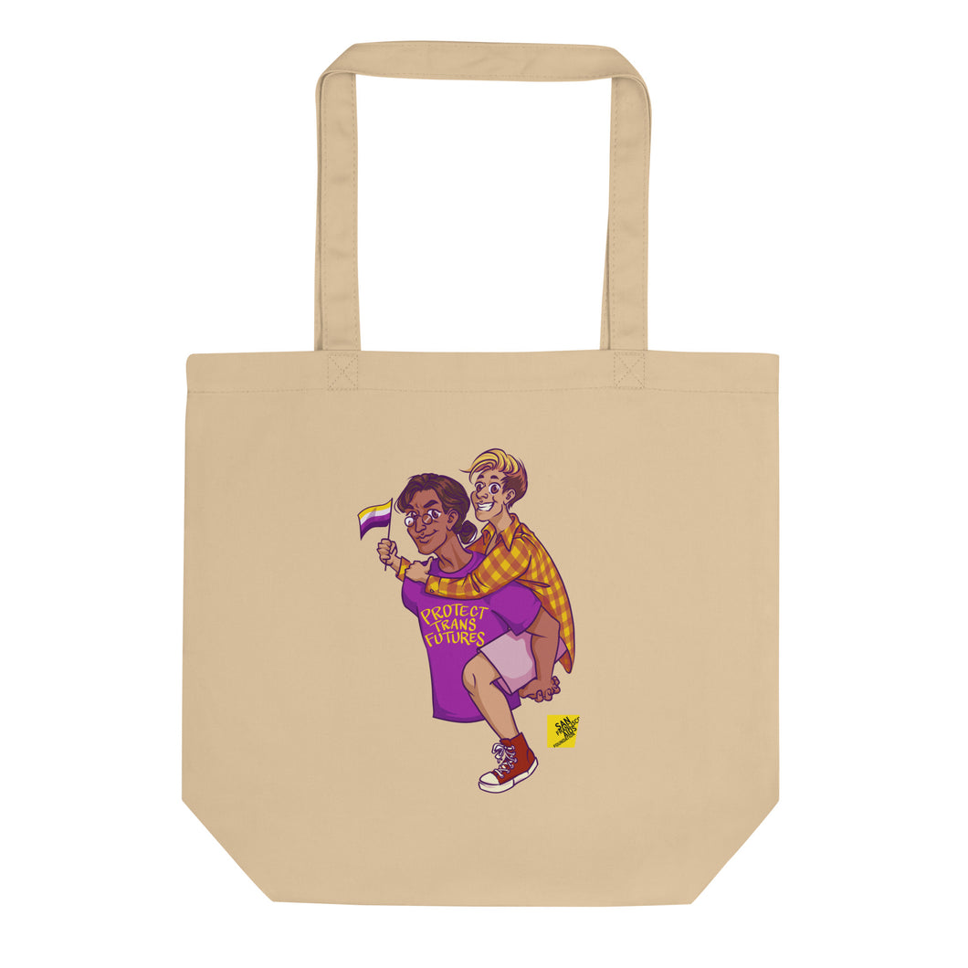 Protect Trans Futures by Gaia: Eco Tote Bag