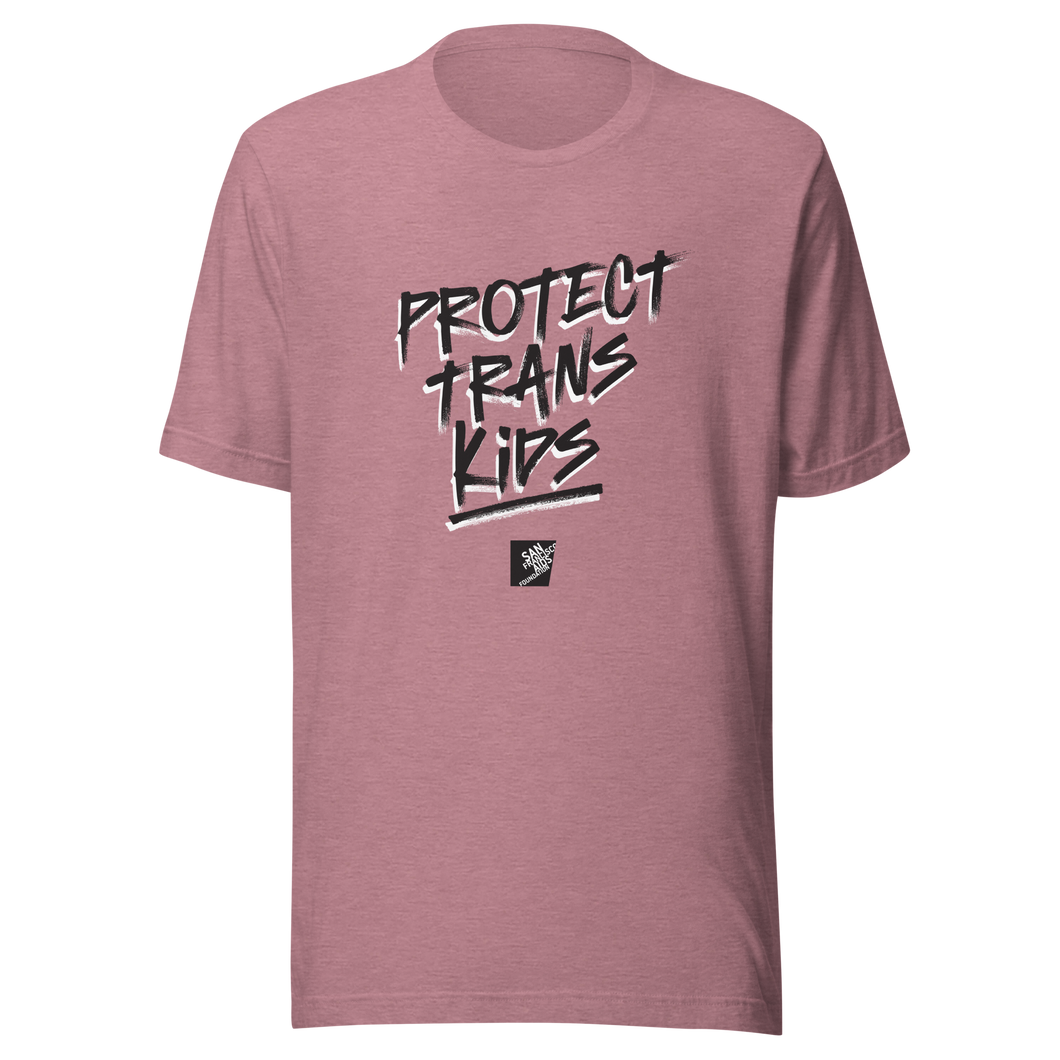 Protect Trans Kids gender neutral t-shirt