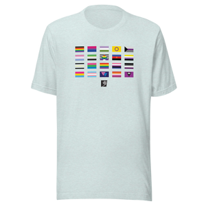 Pride Flags gender neutral t-shirt