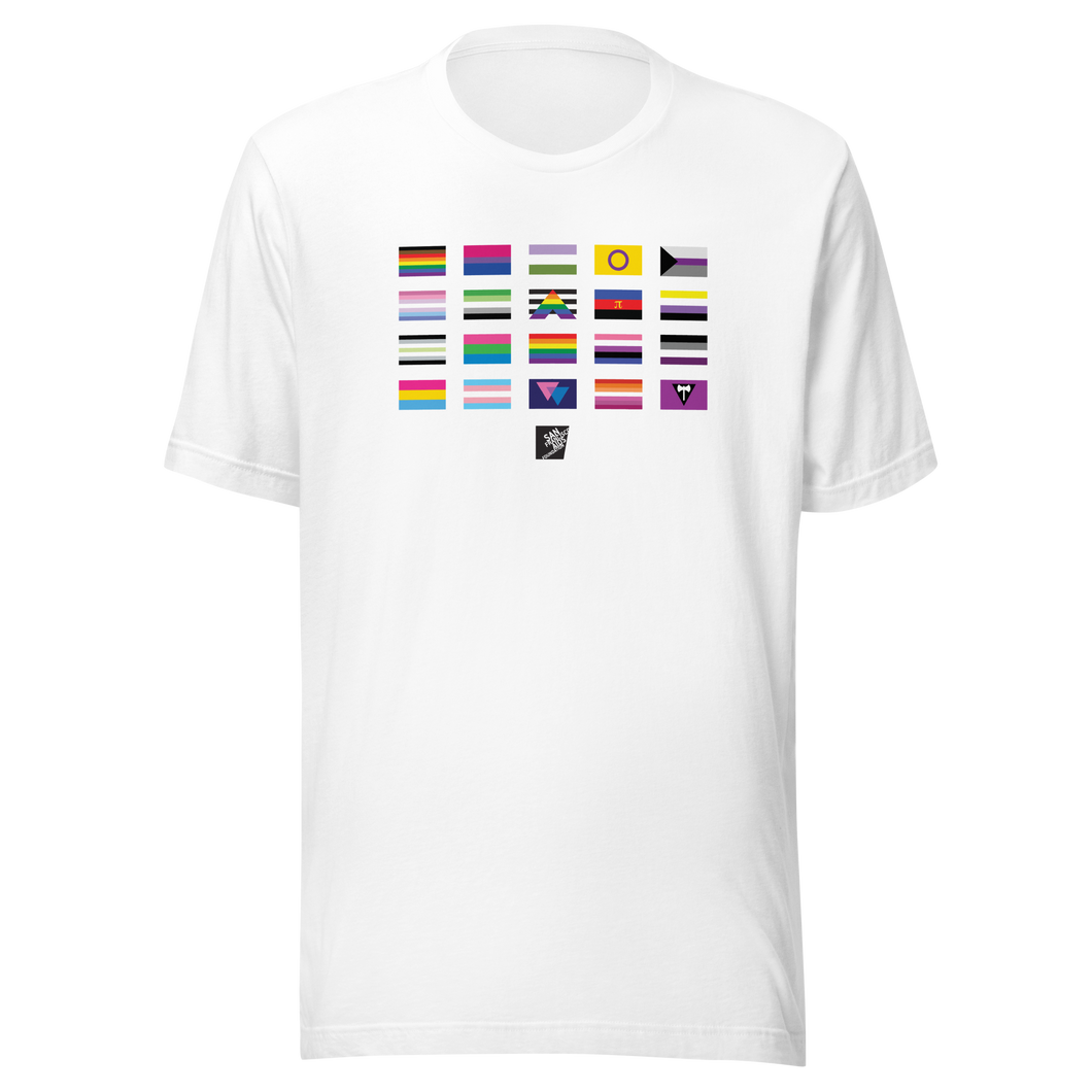Pride Flags gender neutral t-shirt