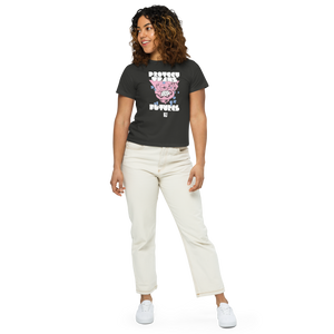 Protect Trans Futures by Elaine Ponce: Women’s high-waisted t-shirt