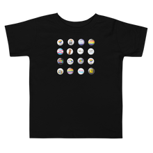 Load image into Gallery viewer, Pride Button Collection Toddler Short Sleeve Tee

