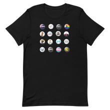 Load image into Gallery viewer, Pride Button Collection Short-Sleeve Gender Neutral T-Shirt
